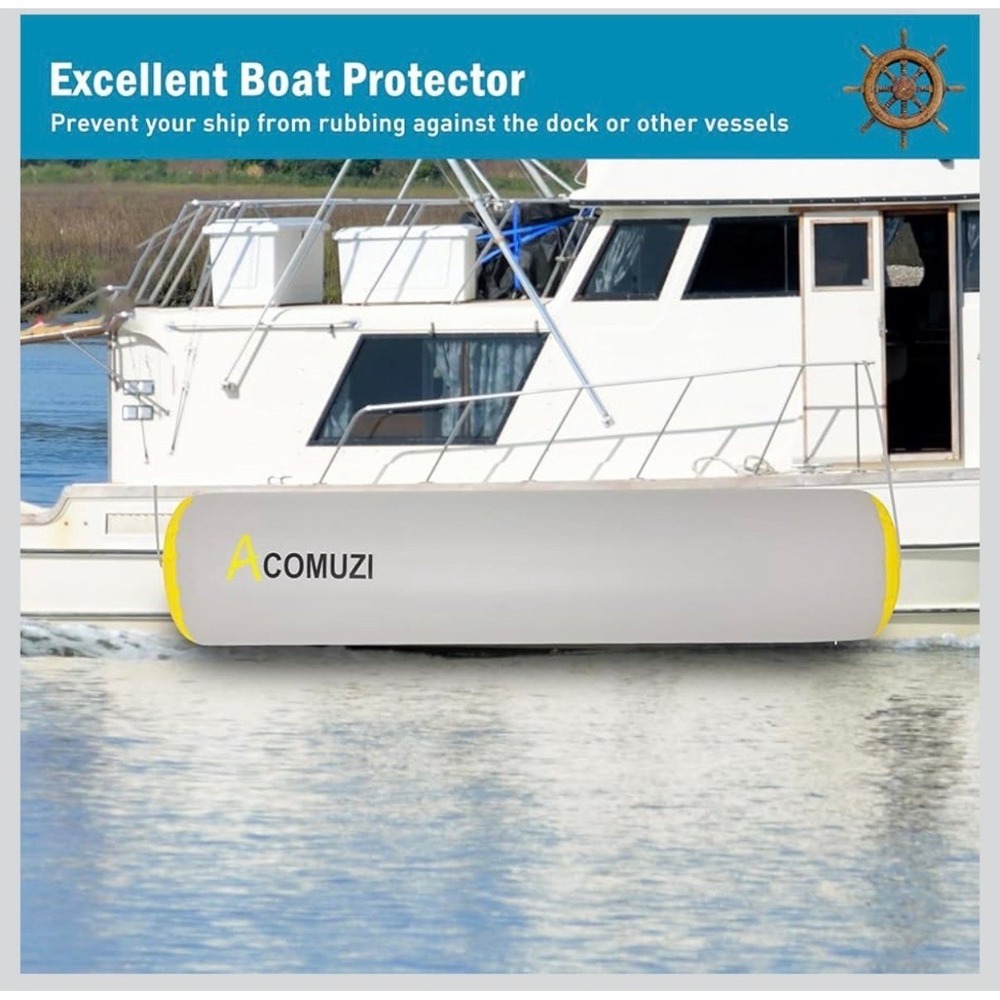 Inflatable Boat Fender for Docking - Picture 2 of 6